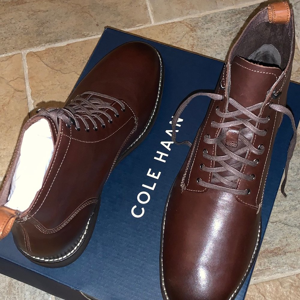 NWT Cole Haan Men's Boots - Picture 2 of 4